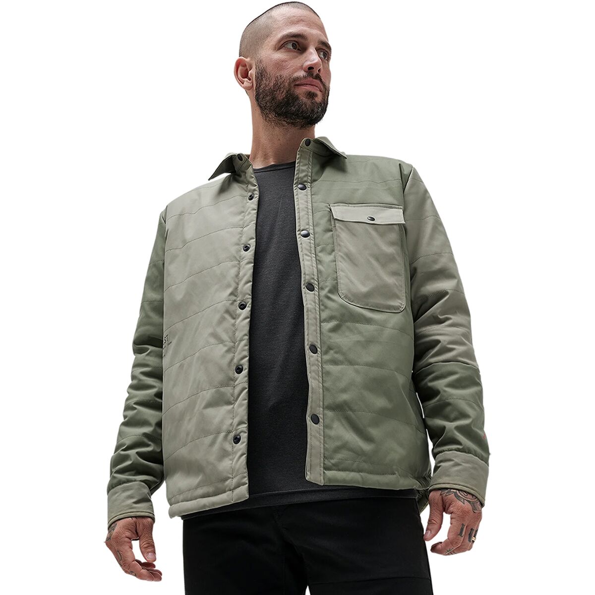 SPC/LST SPC/LST Synapse Shirt Jacket - Men's Leaf, S