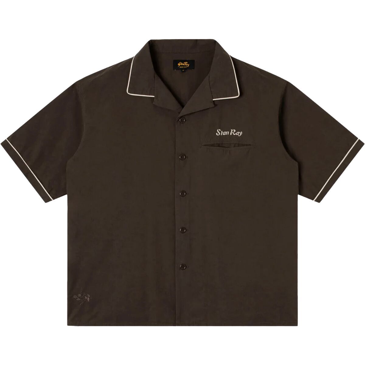 Image of Stan Ray Bowling Short-Sleeve Shirt - Men's Black, M