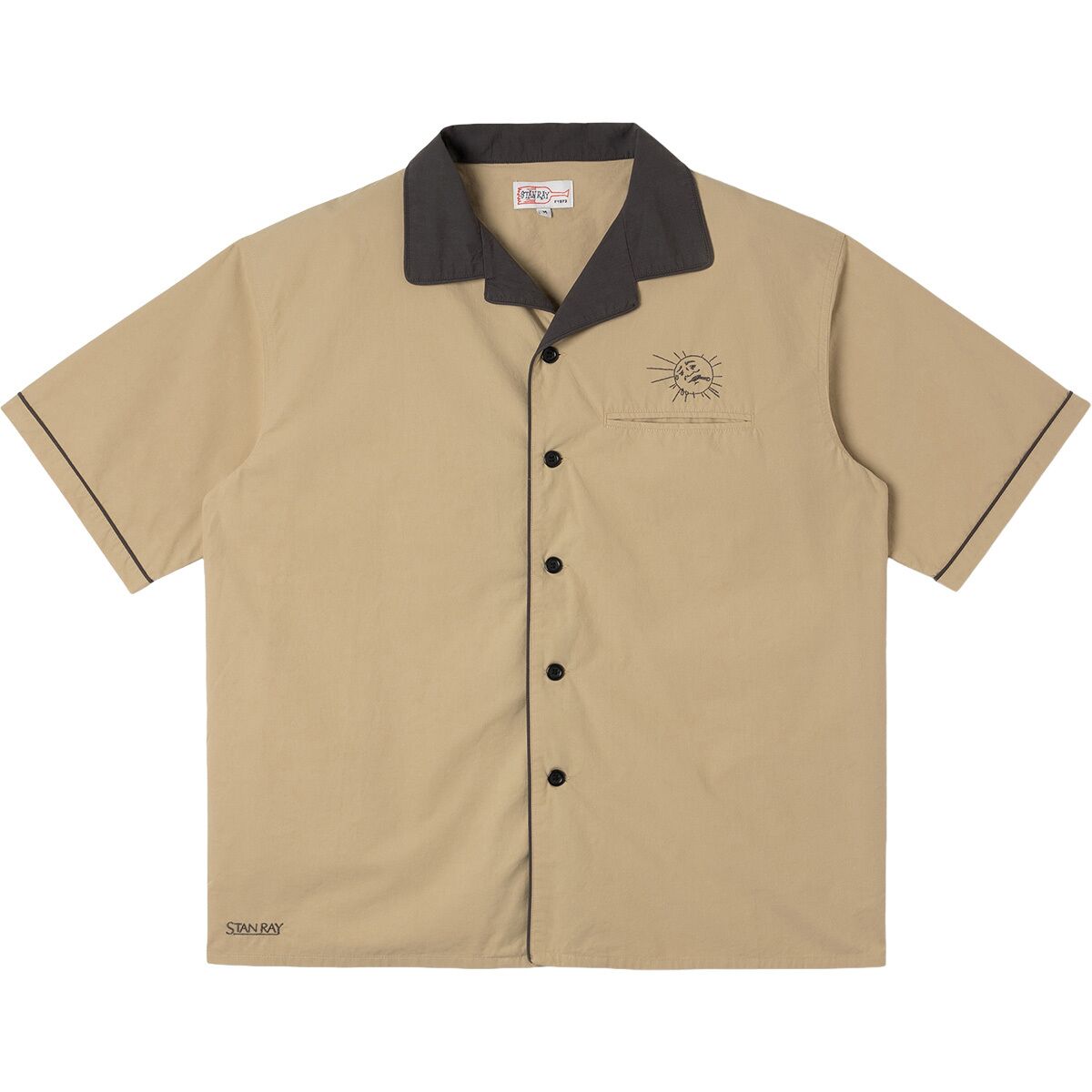 Image of Stan Ray Bowling Short-Sleeve Shirt - Men's Eucalyptus, L