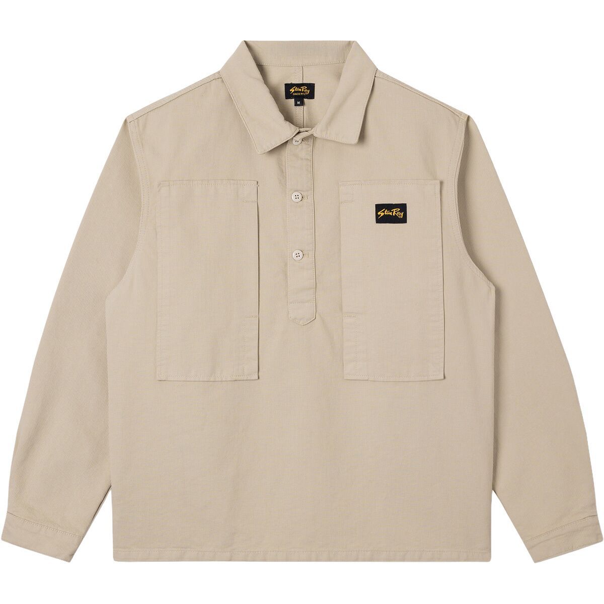 Image of Stan Ray Painters Pop Over Shirt - Men's Eucalyptus Bedford Cord, XL