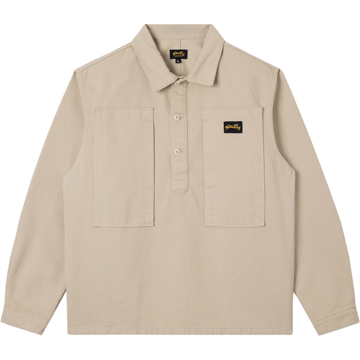 Image of Stan Ray Painters Pop Over Shirt - Men's Eucalyptus Bedford Cord, L
