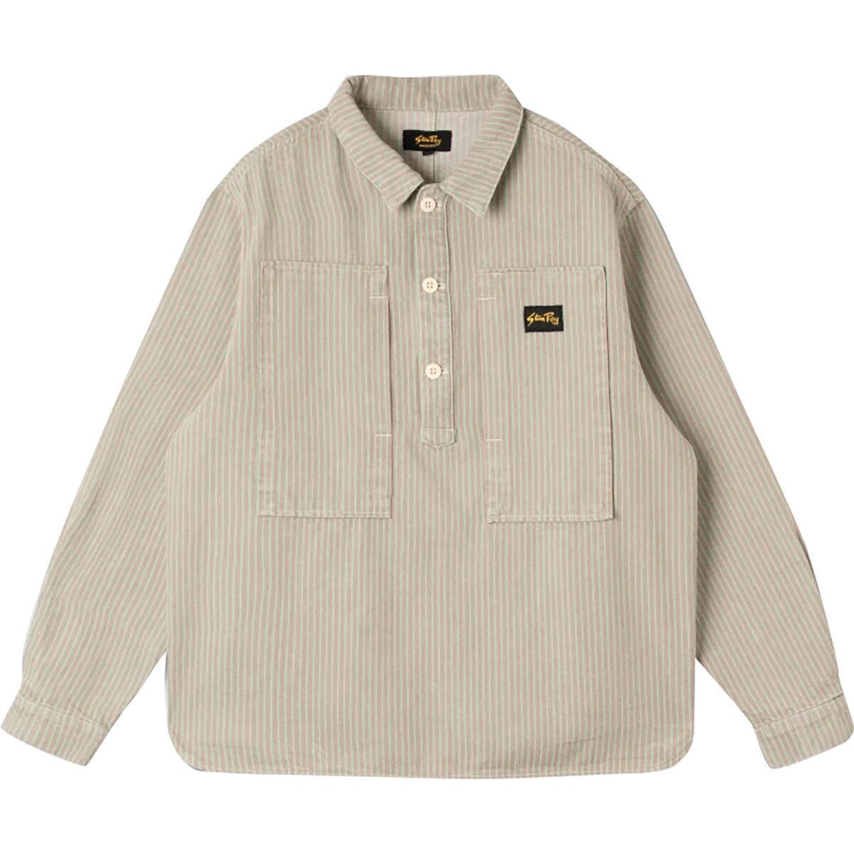 Stan Ray Painters Pop Over Shirt - Men's Quiet Green Hickory, M