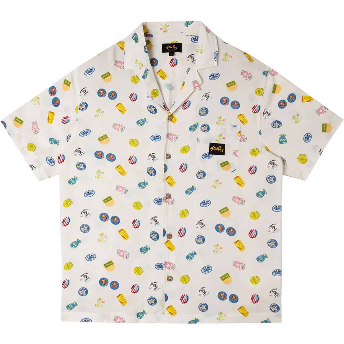 Image of Stan Ray Tour Shirt - Men's Fruits Aop, M