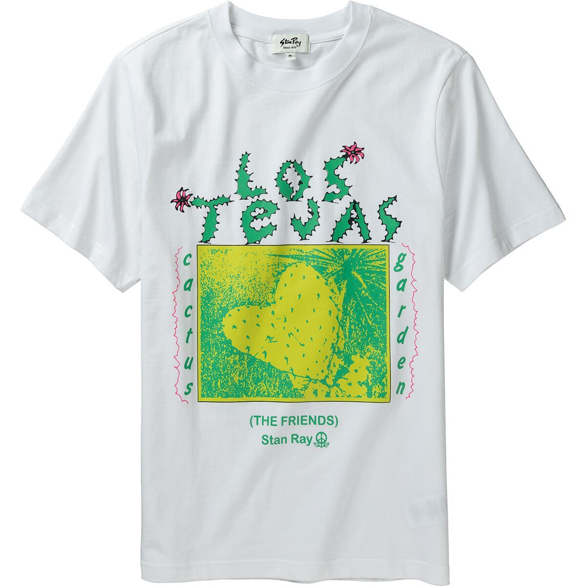 Stan Ray Cactus Garden T-Shirt - Men's White, M