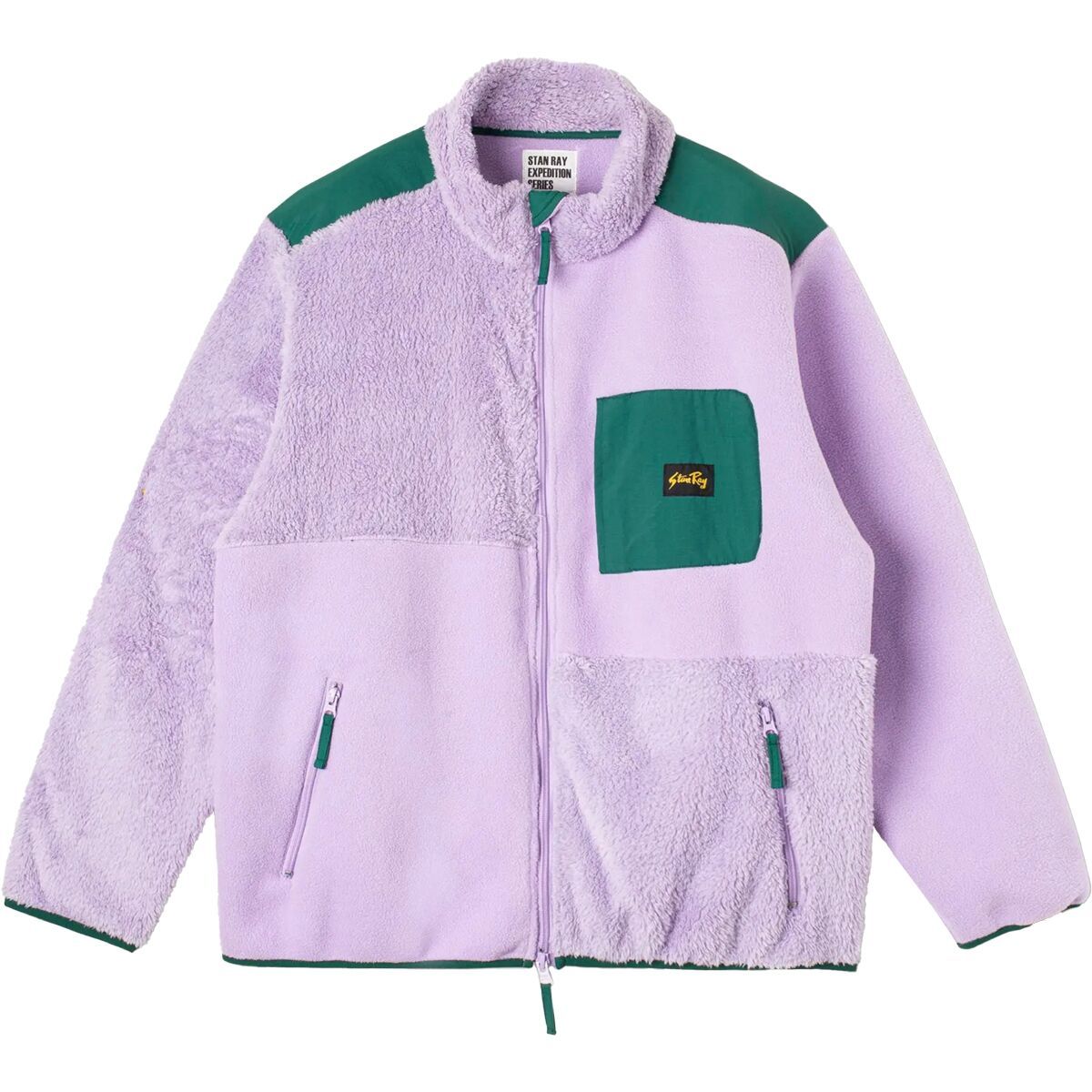 Image of Stan Ray Fleece Jacket - Men's Lavender, S