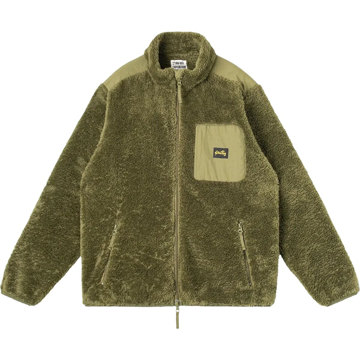 Image of Stan Ray Fleece Jacket - Men's Olive, XL
