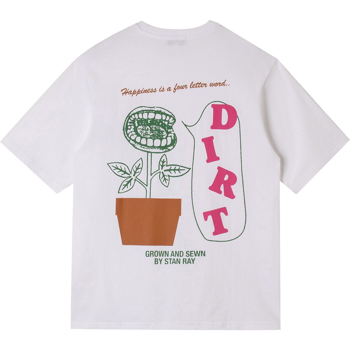 Stan Ray Dirt T-Shirt White, XL