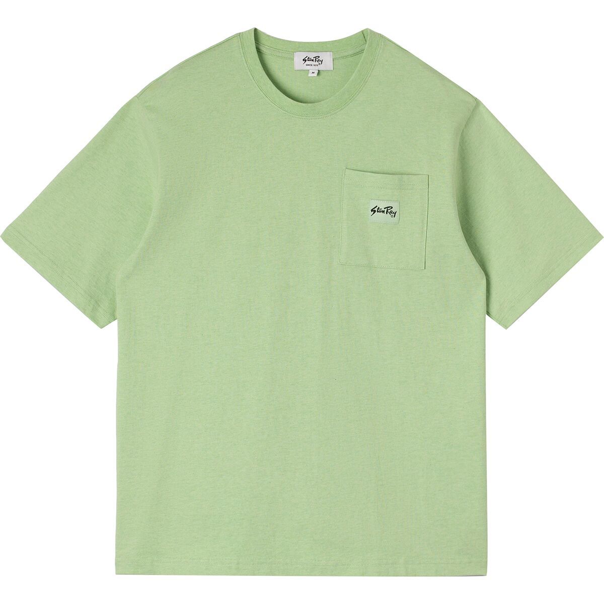 Image of Stan Ray Patch Pocket T-Shirt Quiet Green Heather, XS