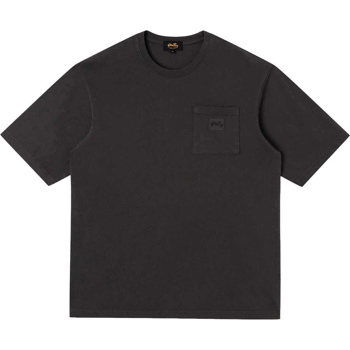 Image of Stan Ray Patch Pocket T-Shirt Raven Black, XS