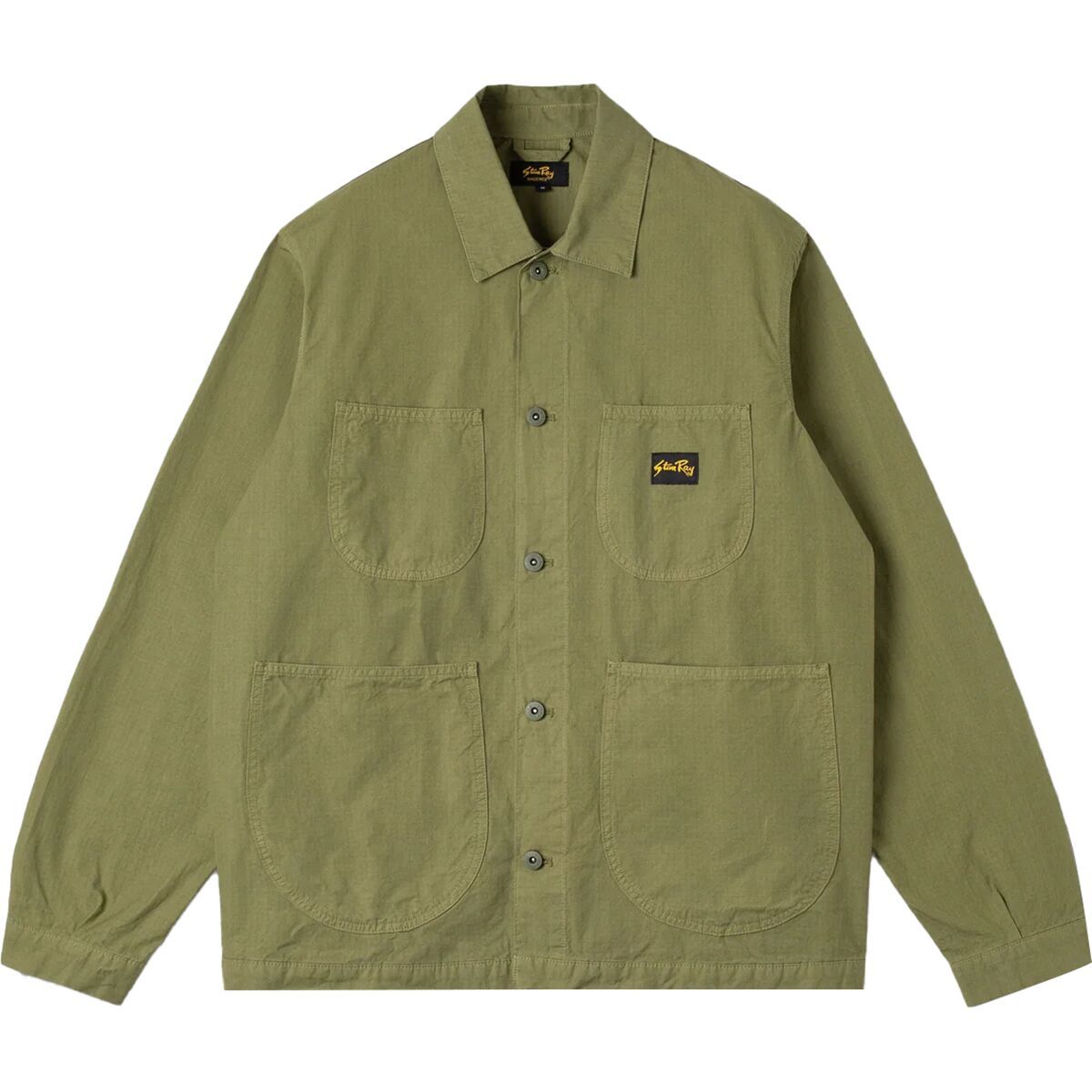 Image of Stan Ray Coverall Jacket - Women's Olive Ripstop, M