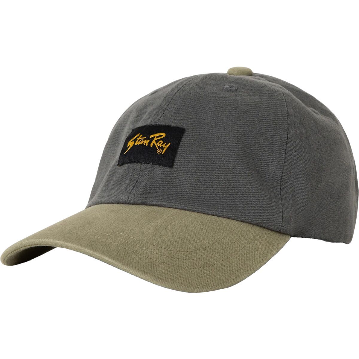 Stan Ray Ball Cap Washed Black/Olive, One Size