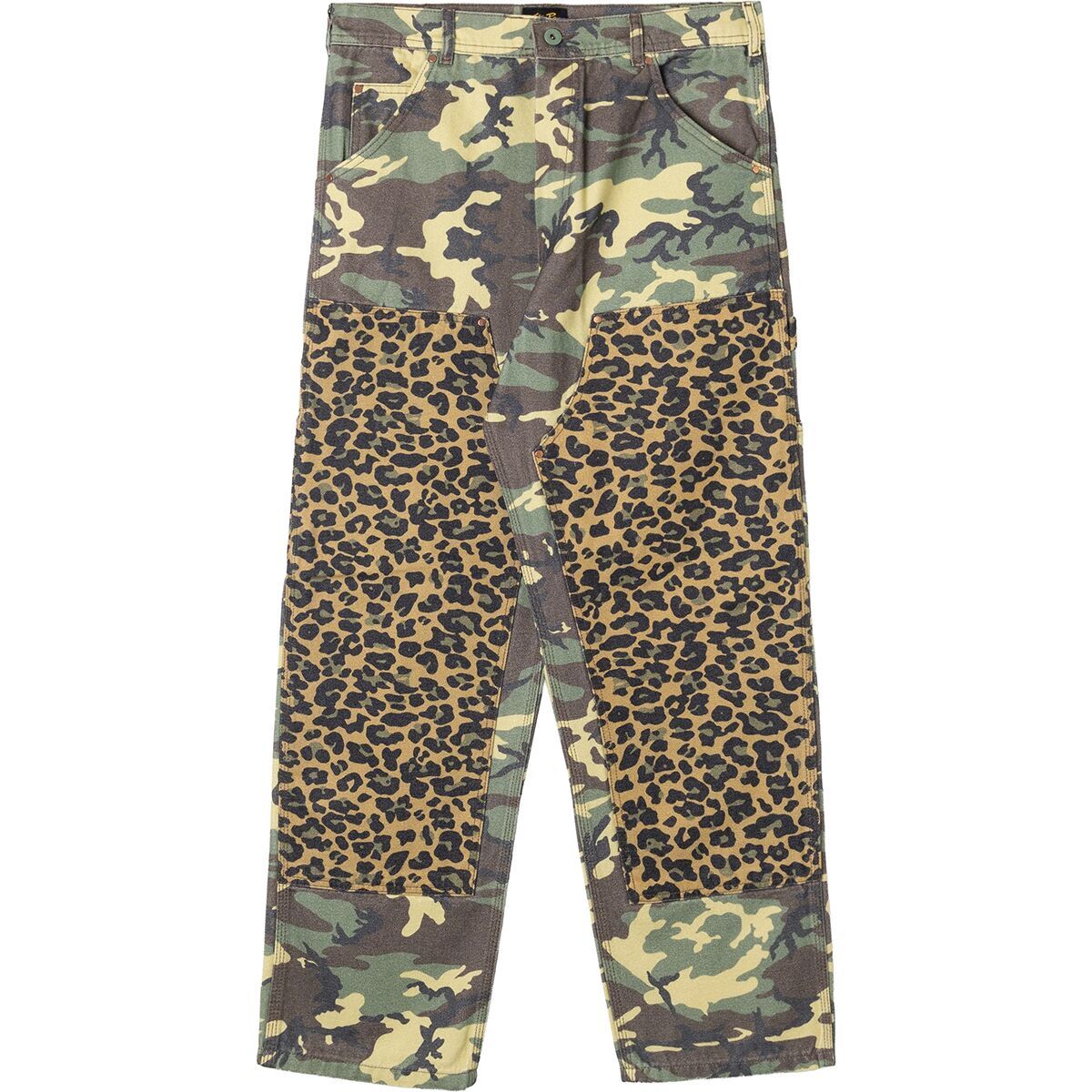 Image of Stan Ray Double Knee Pant - Women's Woodland Dpm Duck /Leopard Duck Mix, 33