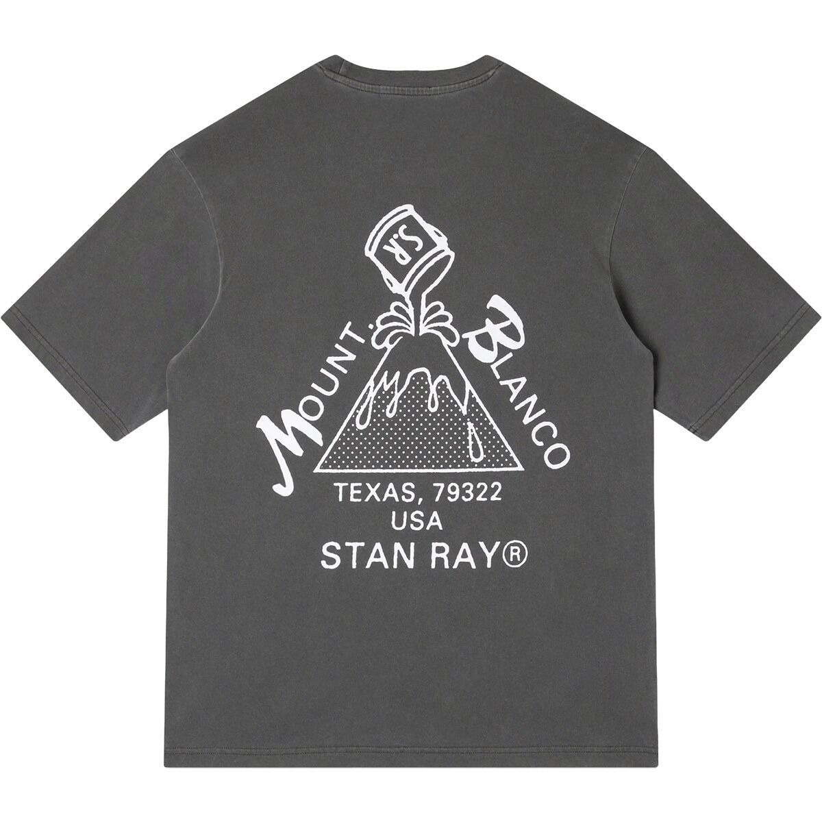 Image of Stan Ray Mount Blanco T-Shirt - Men's Washed Black, M