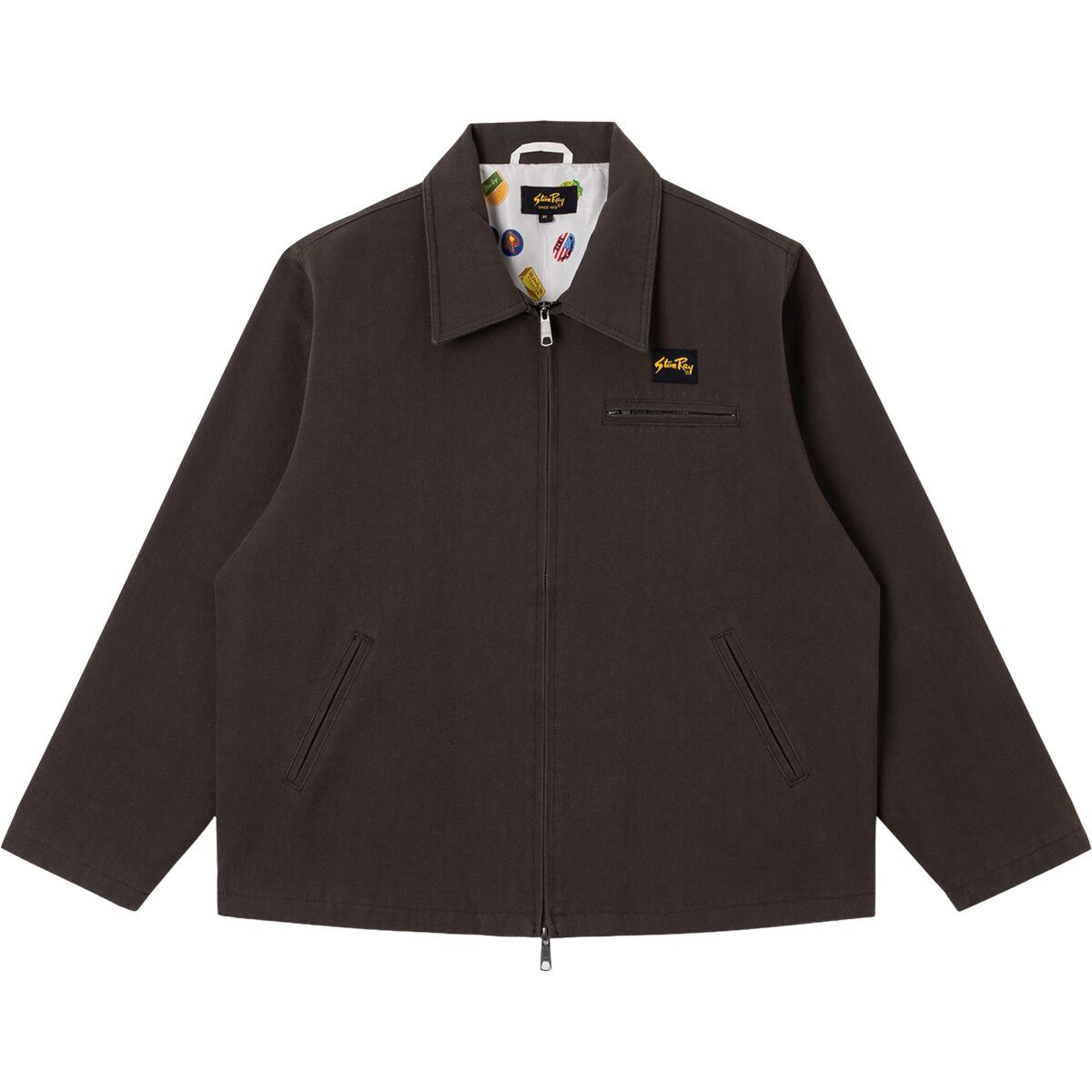 Image of Stan Ray Gas Jacket Raven Canvas, M