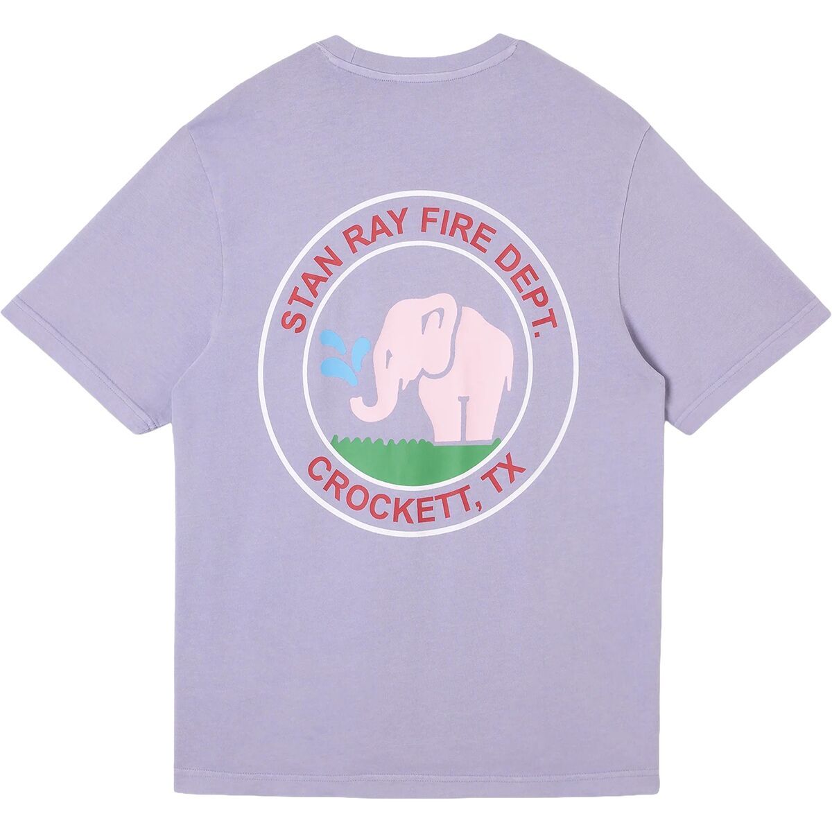 Image of Stan Ray Fire Dept T-Shirt - Men's Cosmic Purple, M