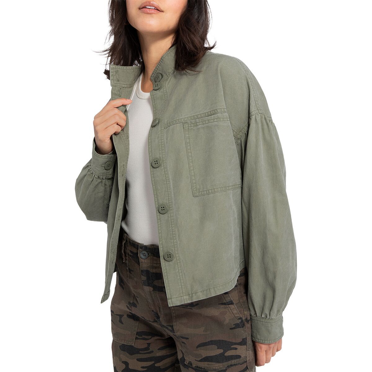 sanctuary green jacket