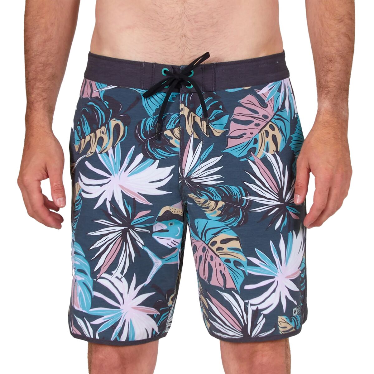 Salty Crew Salty Crew Breaker Boardshort - Men's Black Blue, 34
