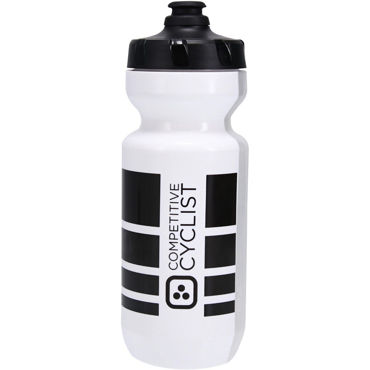 Image of Purist by Specialized Purist Competitive Cyclist Water Bottle White/Black Logo, 22oz