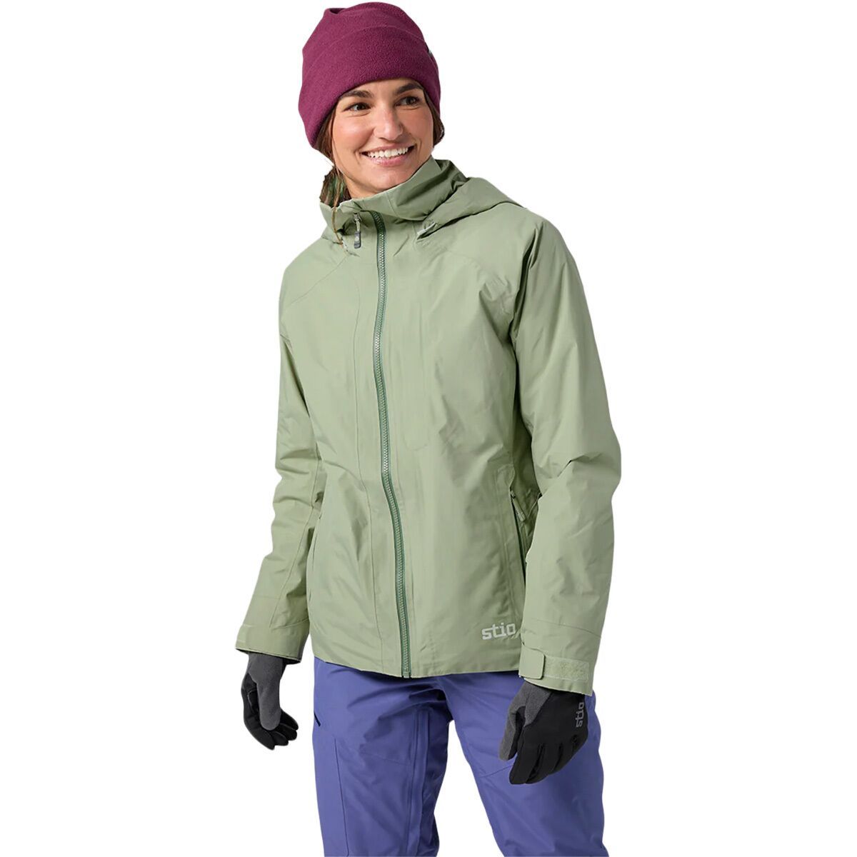 Image of STIO Doublecharge Insulated Jacket - Women's Sage Flats, L