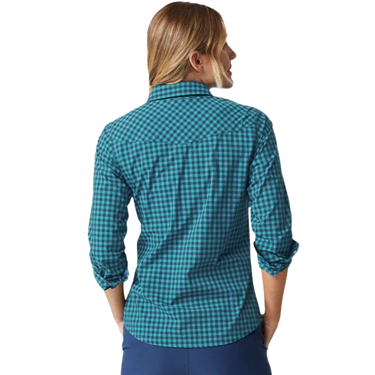 (取寄) スティオ レディース エディ ロングスリーブ シャツ - ウィメンズ STIO women Eddy Long-Sleeve Shirt - Women's Rapids Gingham STIO Eddy Long-Sleeve Shirt - Women's - Clothing