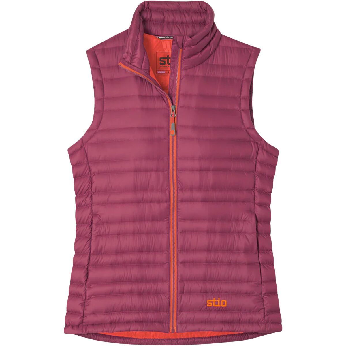 Пуховый жилет на резинке STIO - женский