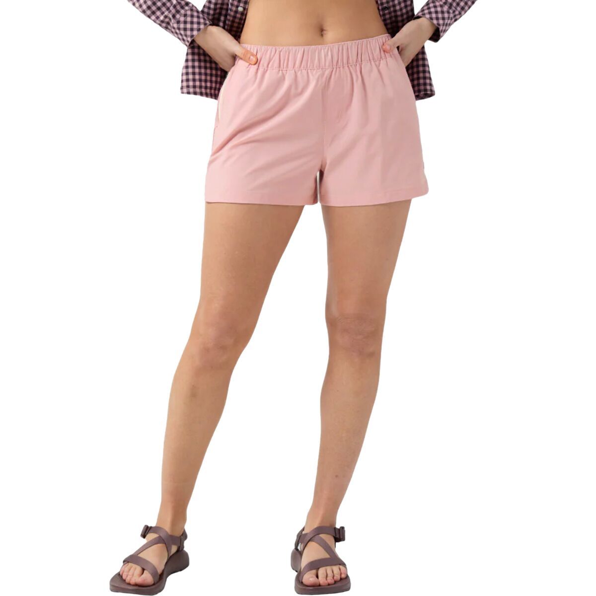 STIO CFS Drifter 3in Short - Women's Rustic Rose, L