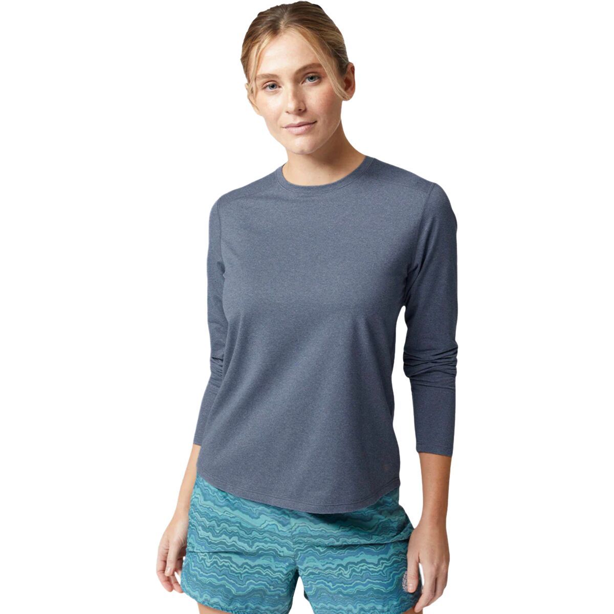 STIO Crester Long-Sleeve T-Shirt - Women's Mountain Shadow Heather, XS