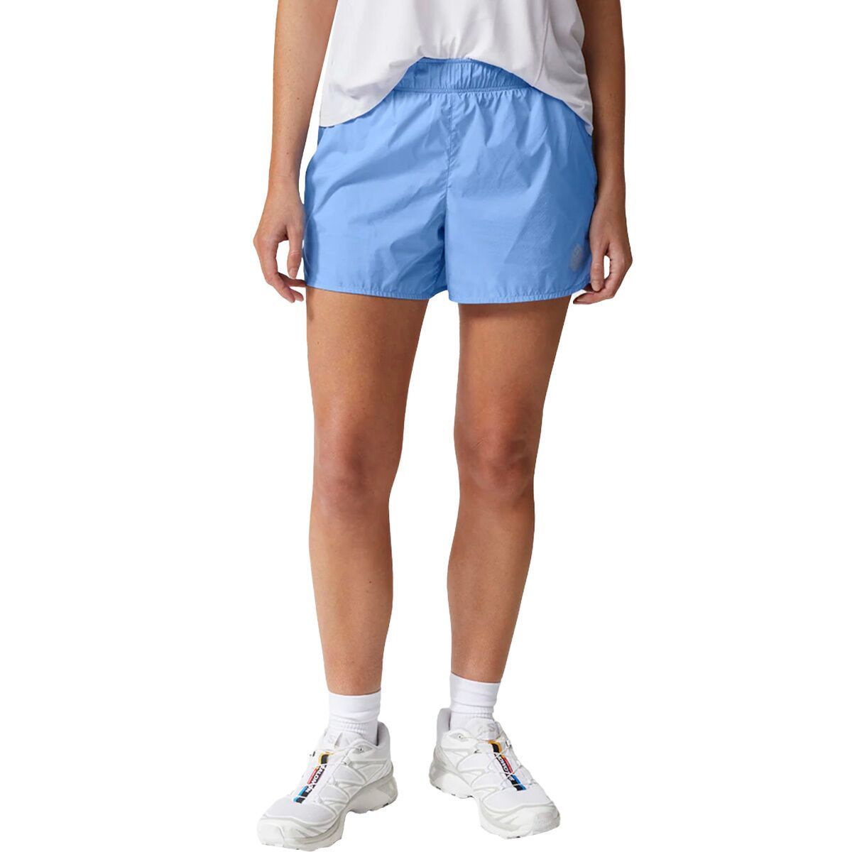 Image of STIO Second Light 4in Short - Women's Chicory Flower, S