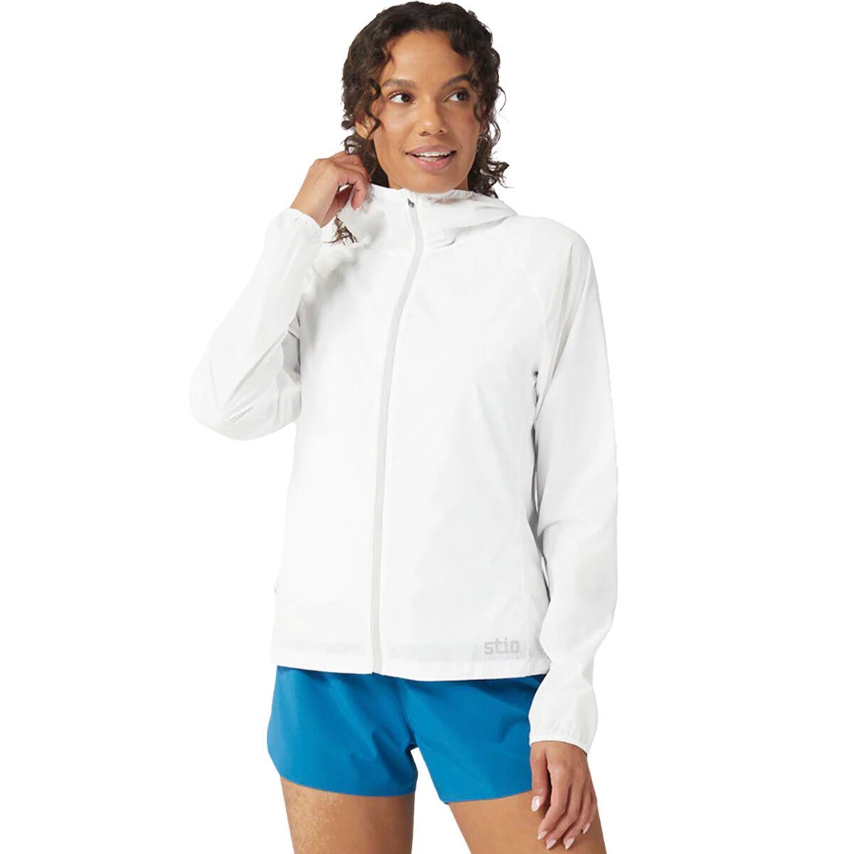 Image of STIO Second Light Windshell - Women's Morning Frost, XL