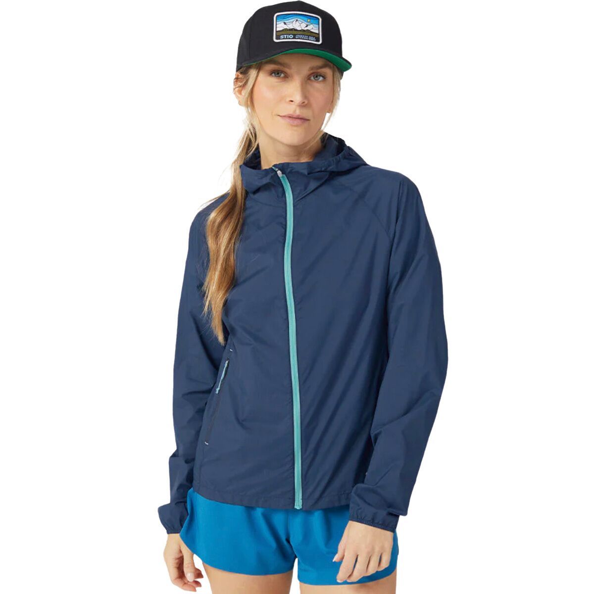 Image of STIO Second Light Windshell - Women's Mountain Shadow, S