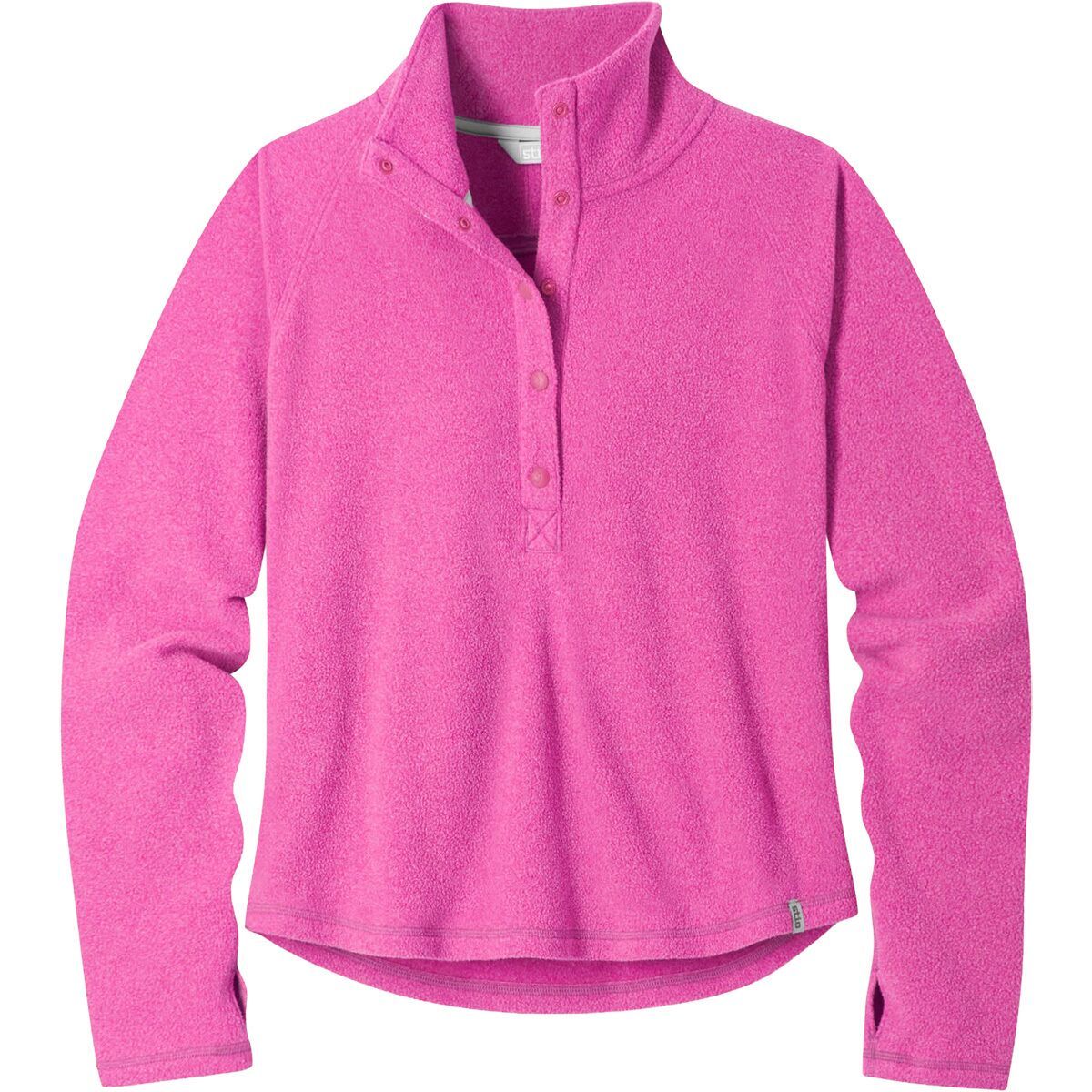 Image of STIO Turpin Fleece Snap Pullover - Women's Bold Bloom Heather, S