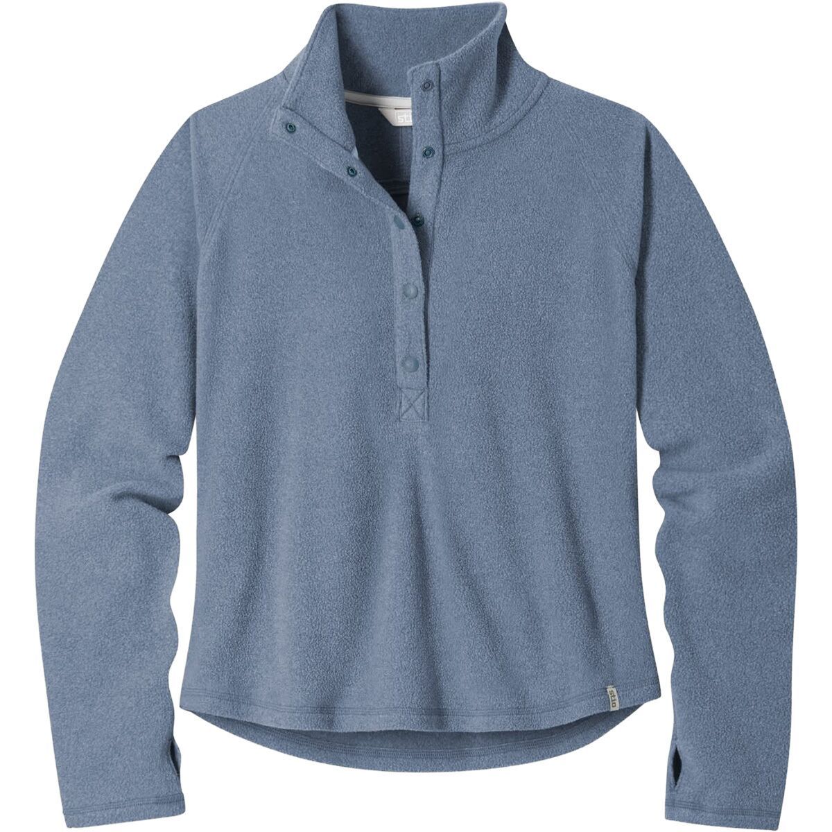 Image of STIO Turpin Fleece Snap Pullover - Women's Vintage Indigo Heather, M