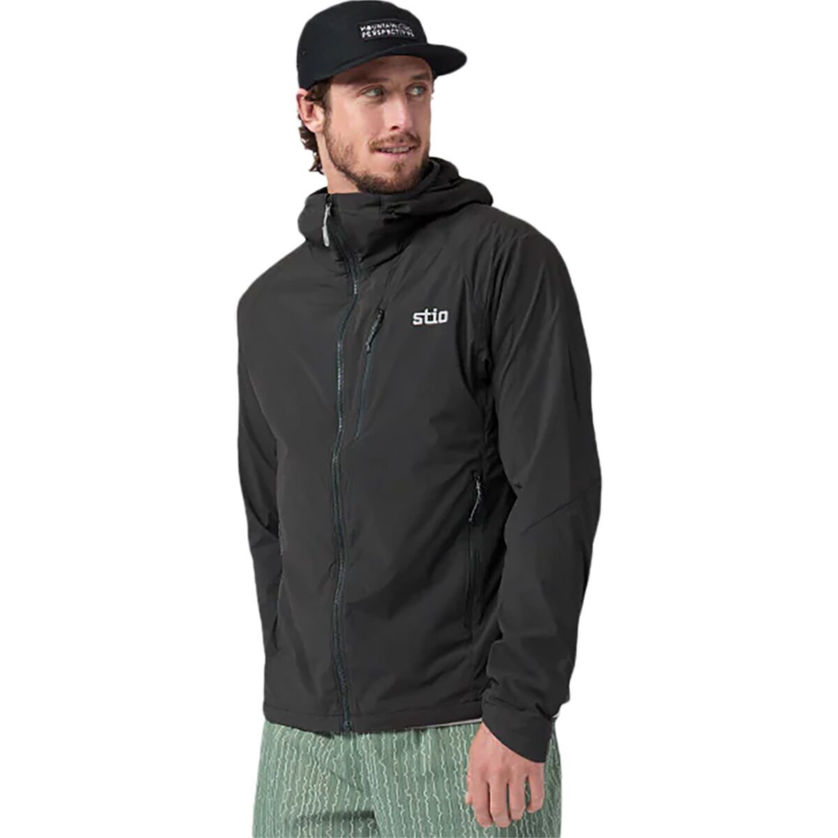 Image of STIO Dawner Hooded Jacket - Men's Boundary Black, L