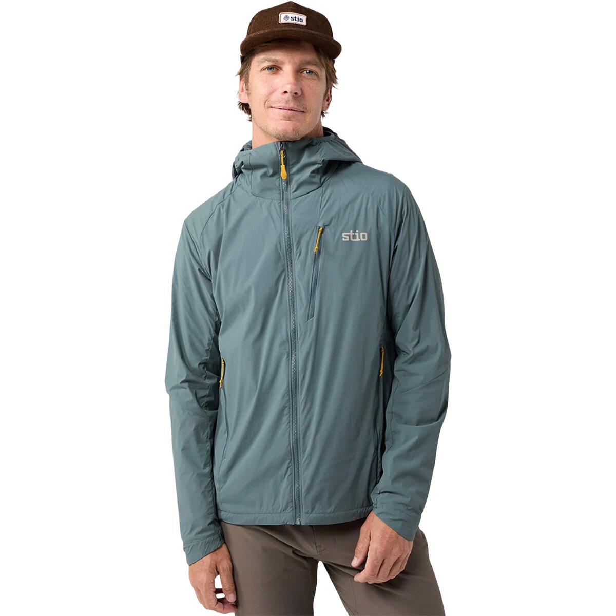 Image of STIO Dawner Hooded Jacket - Men's Stormy Weather, S
