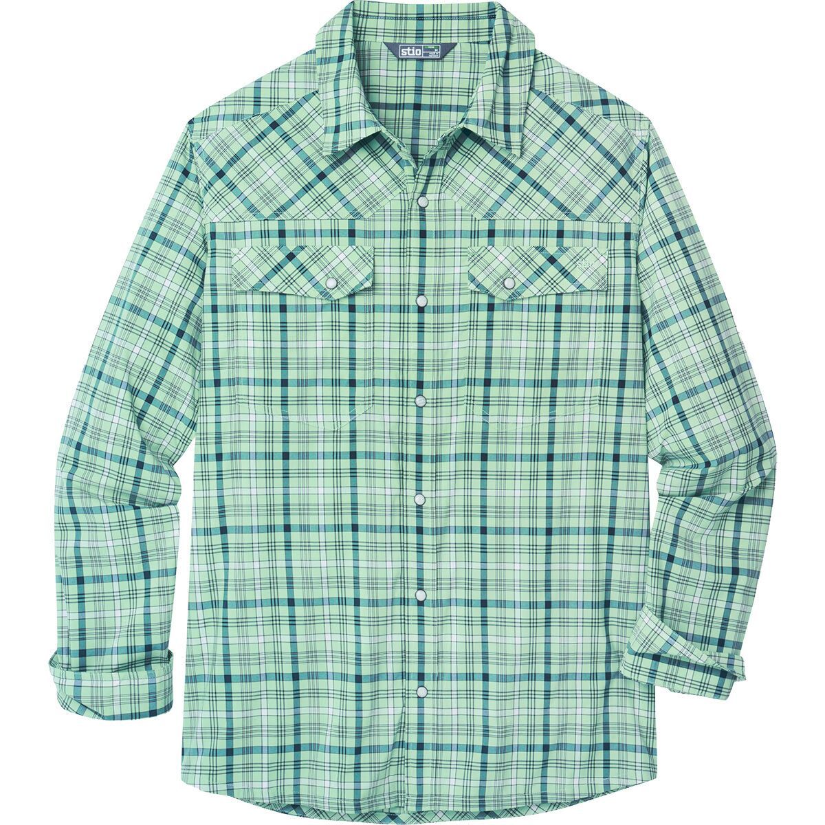 Image of STIO Eddy Long-Sleeve Shirt - Men's Picnic Plaid, M