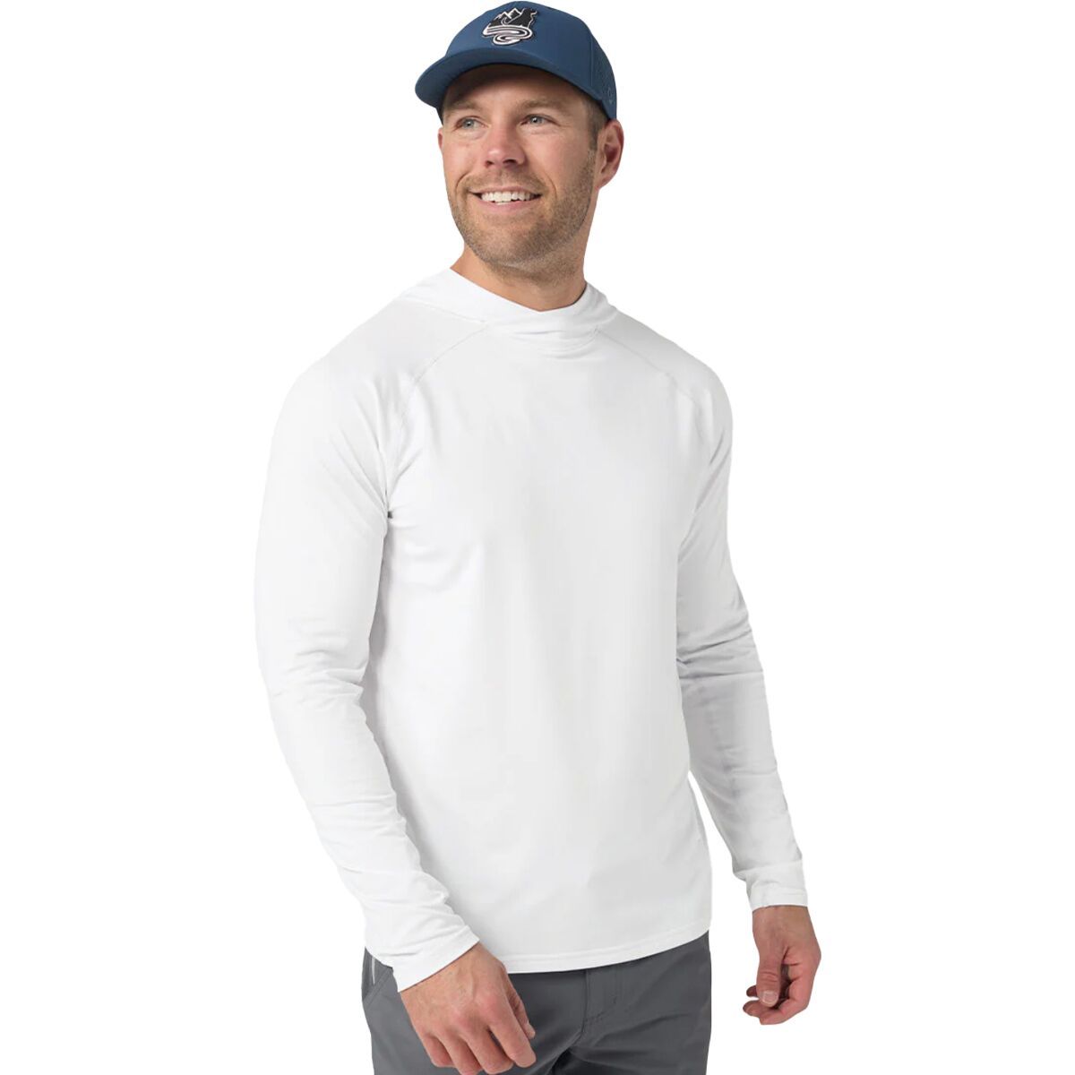Image of STIO Hylas Hooded Pullover - Men's Morning Frost, S