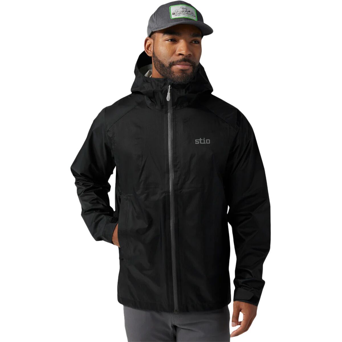 Image of STIO Rollick Hooded Jacket - Men's Abyss, L