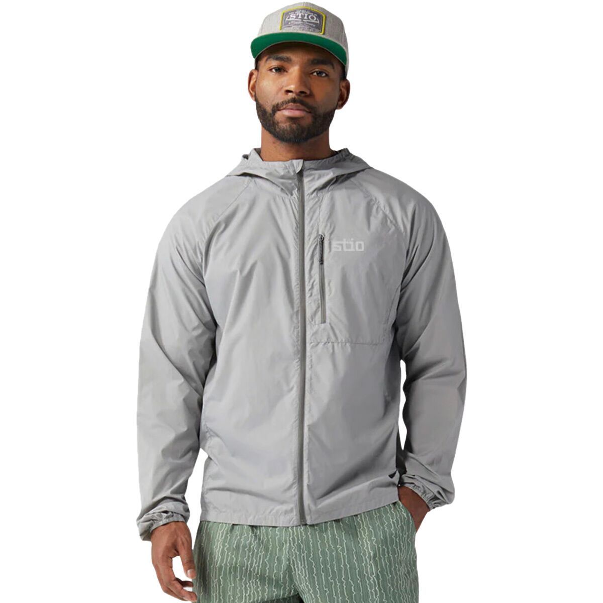 Image of STIO Second Light Windshell - Men's Alloy, XL