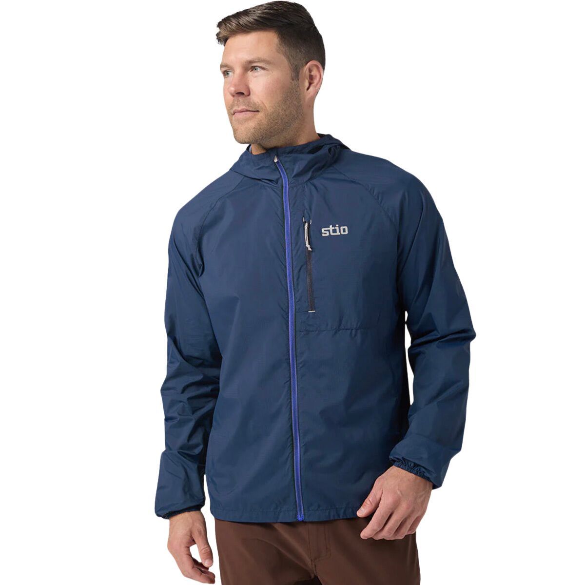 Image of STIO Second Light Windshell - Men's Mountain Shadow, M