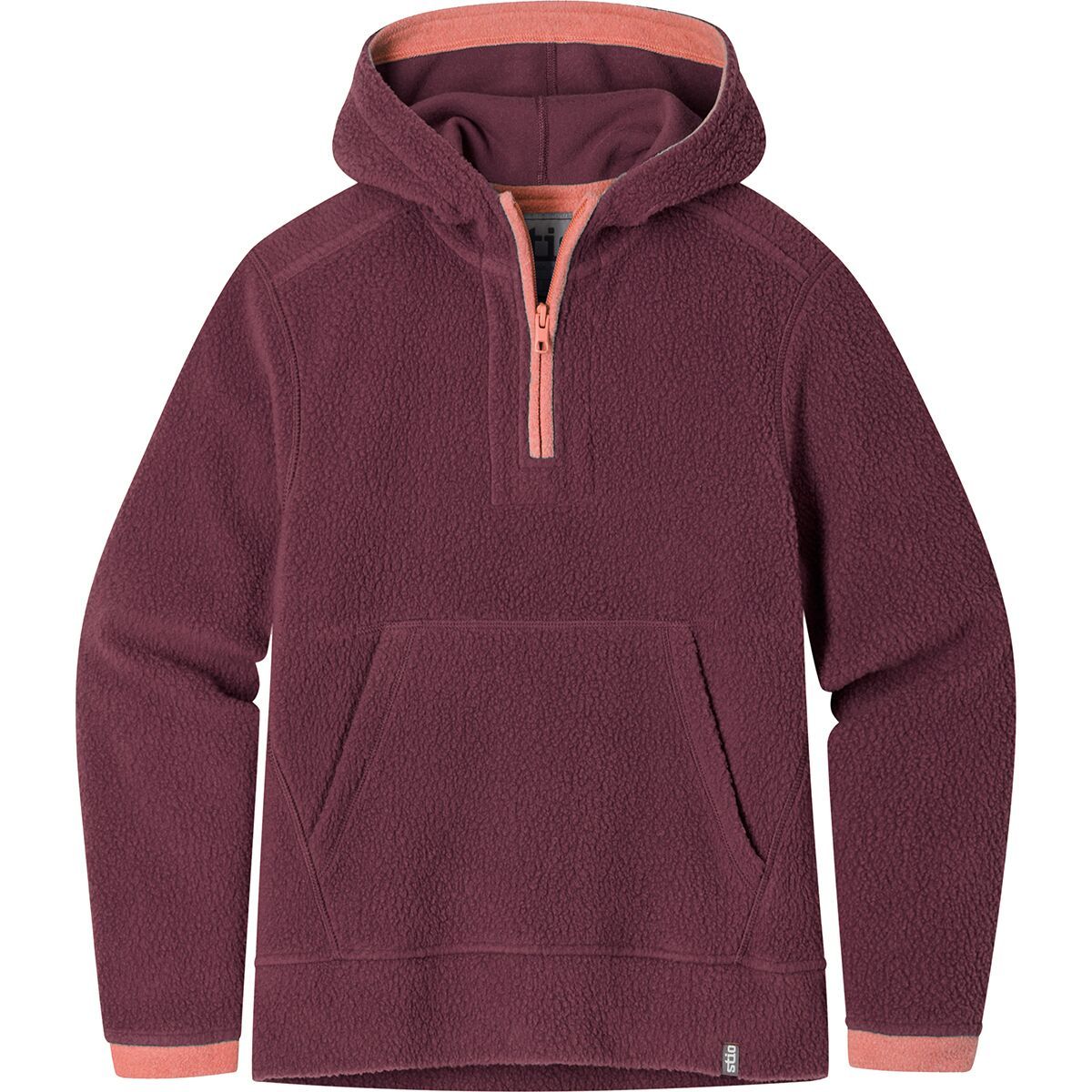 Image of STIO Rawlins Fleece Hooded Pullover - Kids' Aubergine, L