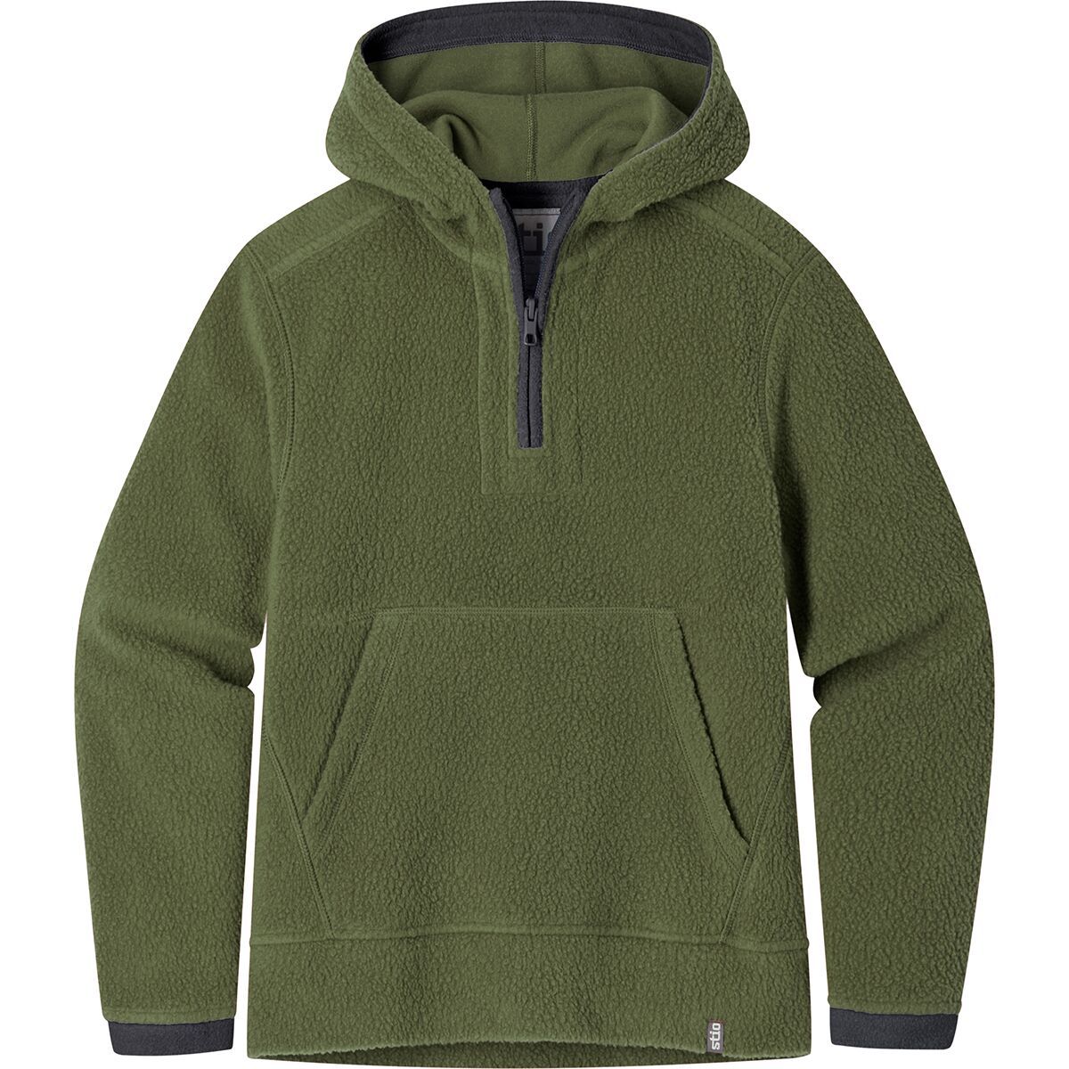 Image of STIO Rawlins Fleece Hooded Pullover - Kids' Pine Forest, S