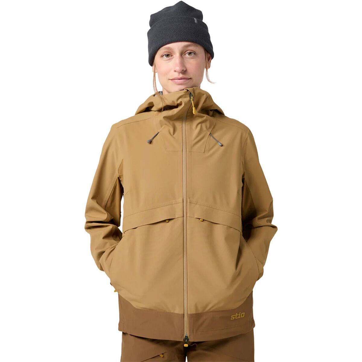 Image of STIO Skyrider Jacket - Women's Chipmunk/Mudslide, XL