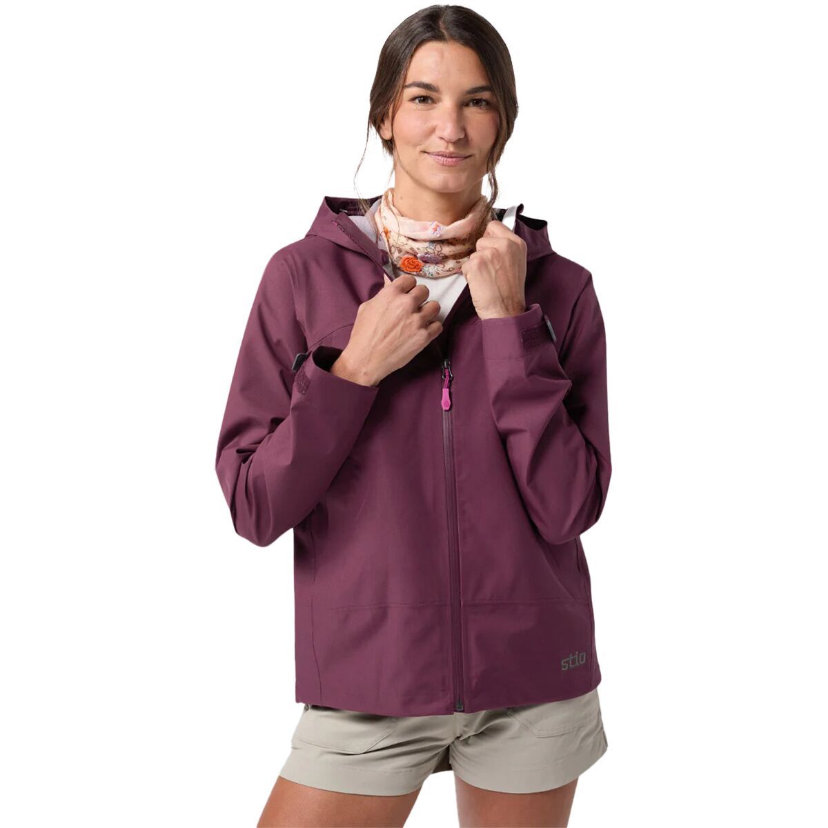Image of STIO Modis Hooded Jacket - Women's Aubergine, S