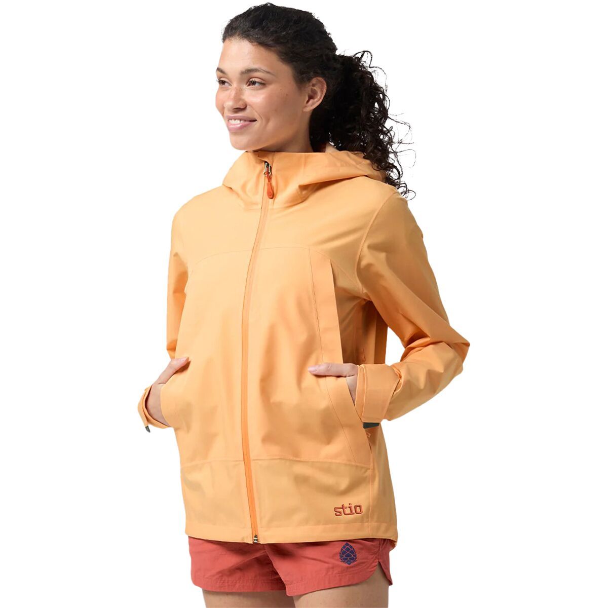 Image of STIO Modis Hooded Jacket - Women's Mesa Peach, M