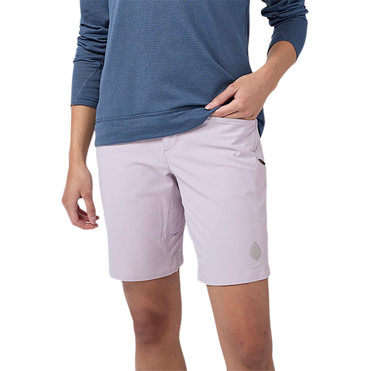 Image of STIO OPR 9in Short - Women's Lavender Haze, 8