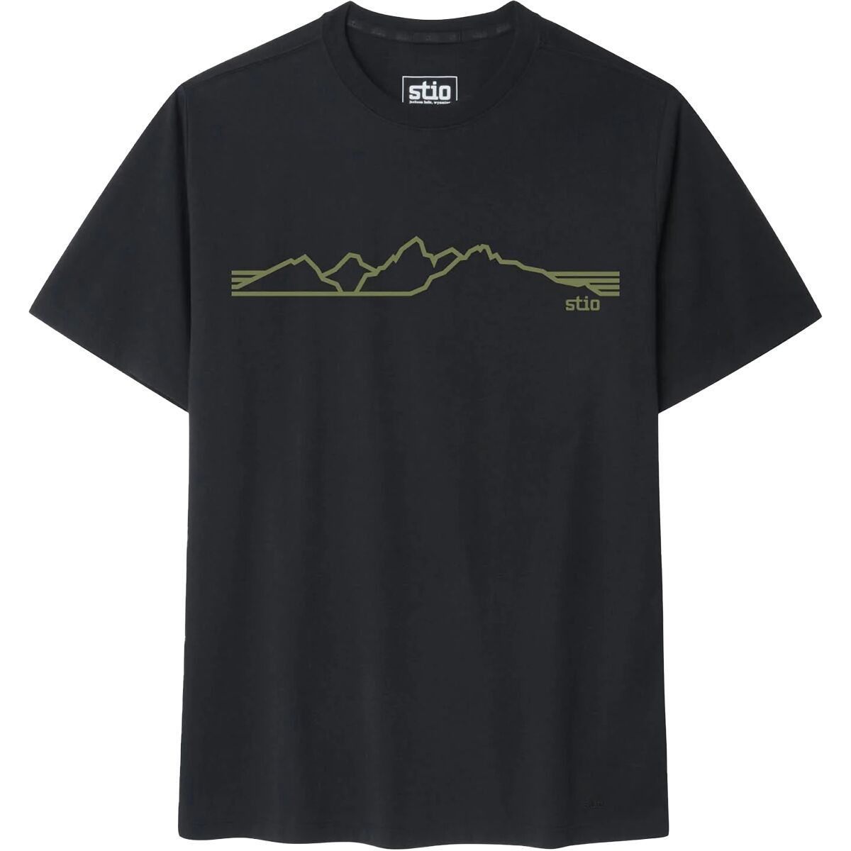 Image of STIO Teton Elevations T-Shirt Abyss, L