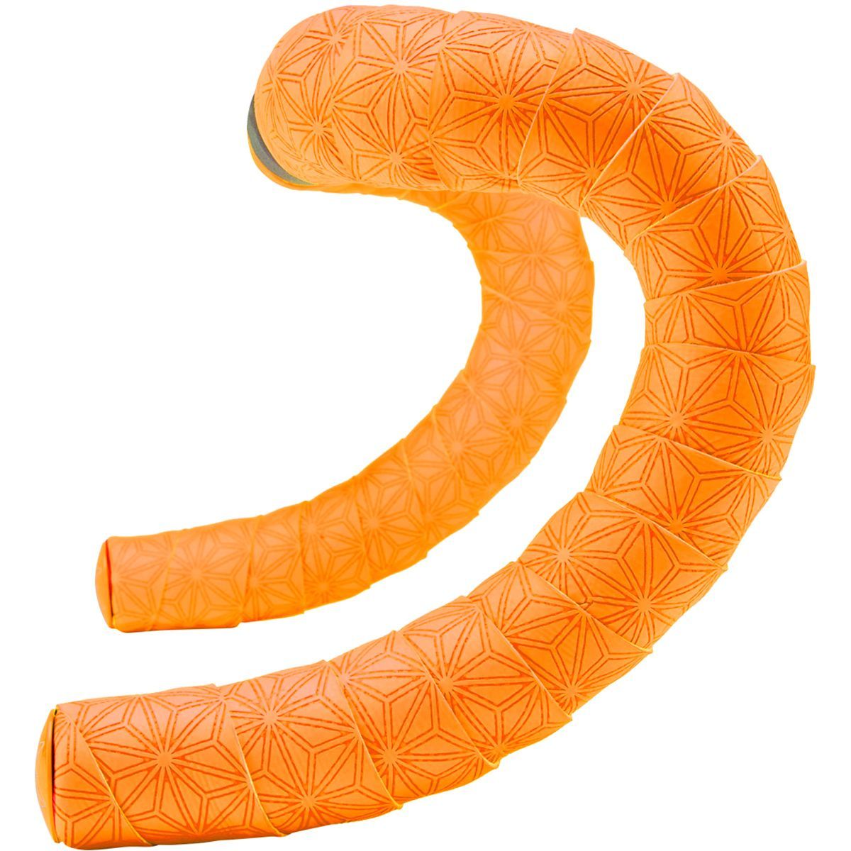 Supacaz Super Sticky Kush Bar Tape Neon Orange, Neon Orange Plugs, Set