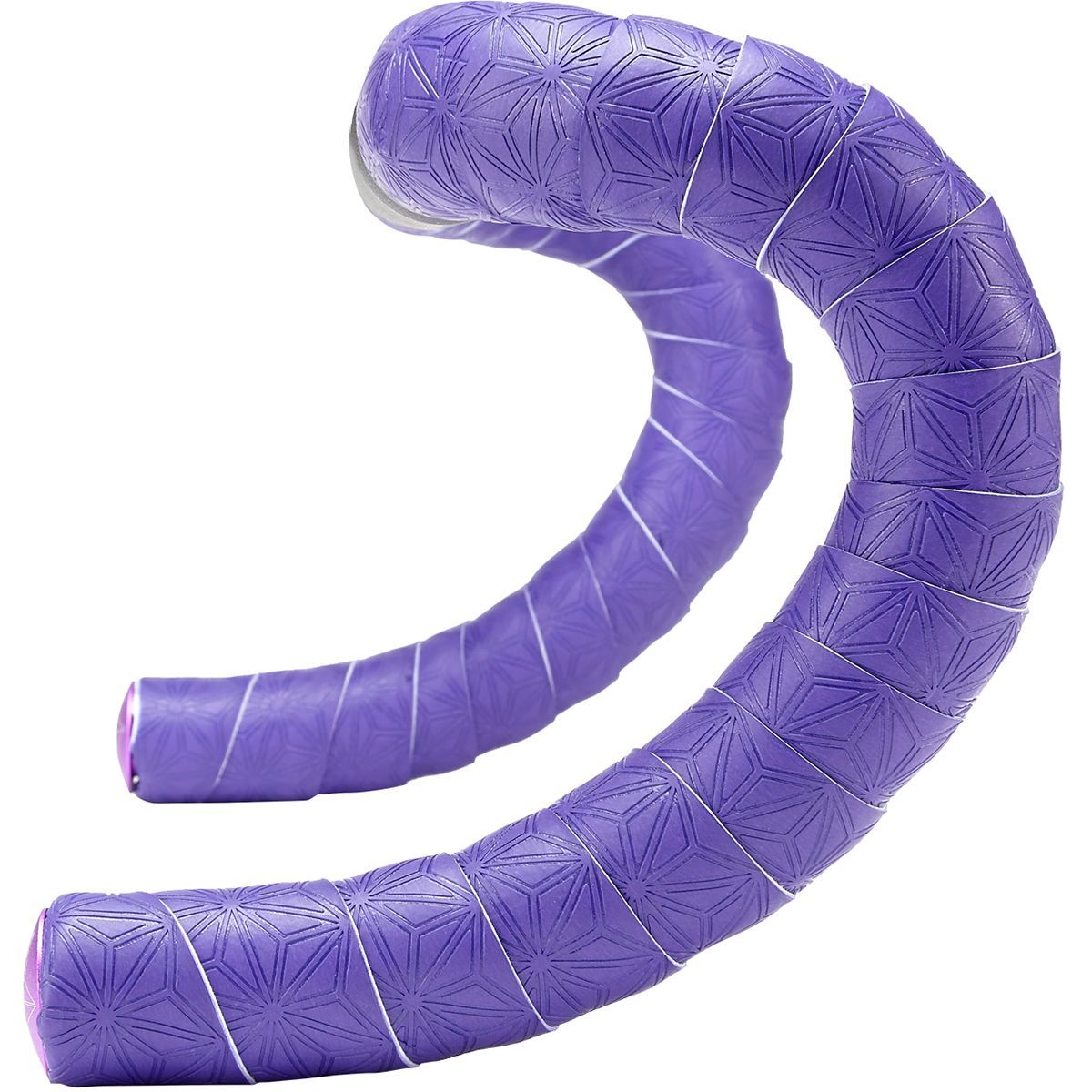 Supacaz Super Sticky Kush Bar Tape Neon Purple, Ano Purple Plugs, Set