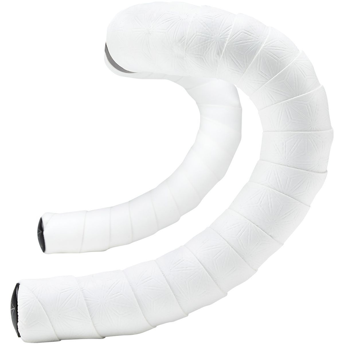 Supacaz Super Sticky Kush Bar Tape White, Oil Slick Plugs, Set