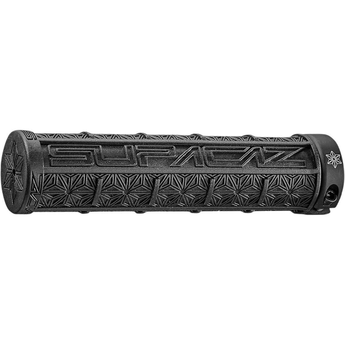Image of Supacaz Grizips Grips Black, 32mm